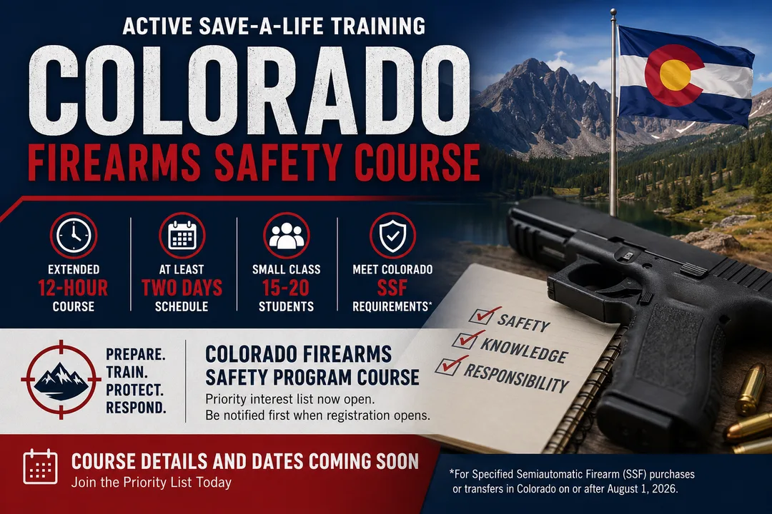 Colorado firearms safety course for specified semiautomatic firearm purchasers